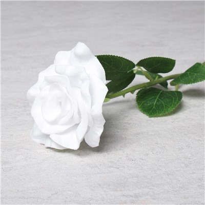 Цветок искусственный Роза 45 см розовая / J105-1 /уп 80/480/ латекс