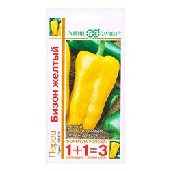 Семена Перец Бизон желтый серия 1+1/0,2 г автор.