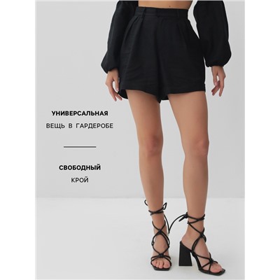 Шорты женские MIST, чёрные, размер L