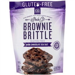 Sheila G's, Brownie Brittle, Gluten-Free, Dark Chocolate Sea Salt, 5 oz (142 g)