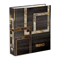 Папка-регистратор 75 мм "Wood&Stone" ламинированный, венге EC752703 Expert Complete