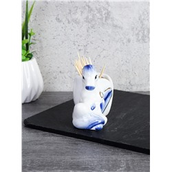 Подставка для зубочисток Лошадь 8 см / B5448-1 /уп 144/ Символ года 2026