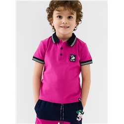 Джемпер трикотажный с воротником поло для мальчиков