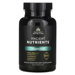 Dr. Axe / Ancient Nutrition, Ancient Nutrients, Magnesium, 300 mg, 90 Capsules