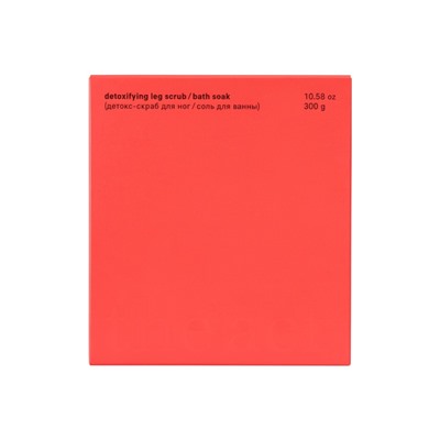 Детокс-скраб и соль для ванн The Act грейпфрут, расслабляющий, 310 мл
