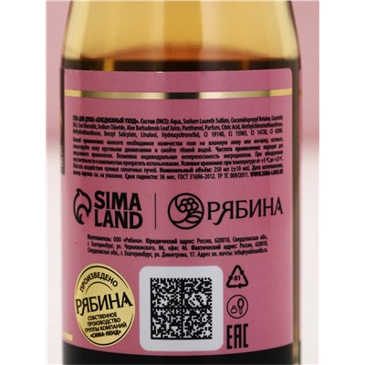 Подарочный набор: гель для душа шампанское и бомбочки для ванны, Чистое Счастье