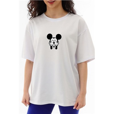 Футболка Rebel mouse (Белый)