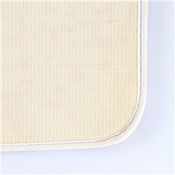 Набор ковриков для ванной и туалета Доляна «Галька», 2 шт.: 40×50, 50×80 см