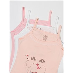 4430 Майка для девочек многоцвет (BAYKAR)