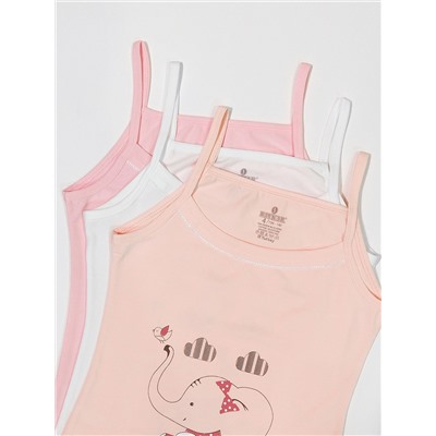 4430 Майка для девочек многоцвет (BAYKAR)