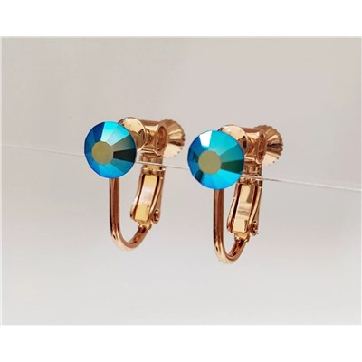 Серьги с кристаллами Swarovski