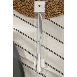 Нож столовый из нержавеющей стали Доляна «Таун», длина 22.5 см, цвет серебряный