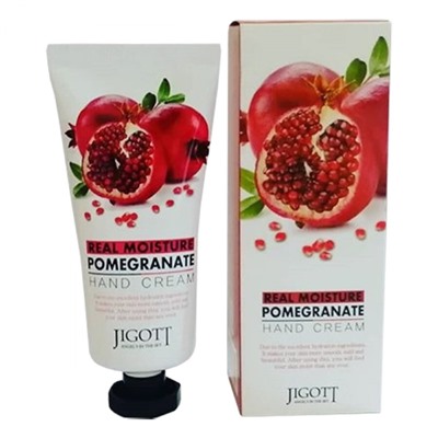 Jigott Увлажняющий крем для рук с экстрактом граната Real Moisture Pomegranate Hand Cream