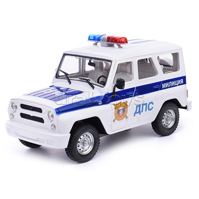 Машина "Внедорожник. ДПС" в коробке