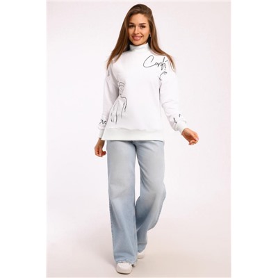 Толстовка женская 88526 (Белый)