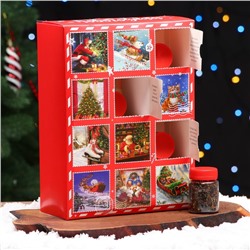 Чай подарочный адвент-календарь «Новогодняя почта», 215 г