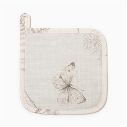 Прихватка «Этель» Flower herbarium, 19×19 см, 100% хлопок, репс 210 г/м²