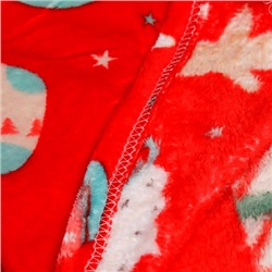 Плед флисовый 150х200 см Новогоднее настроение / GP611-10 /уп 10/20/100/ 734250 новогодний
