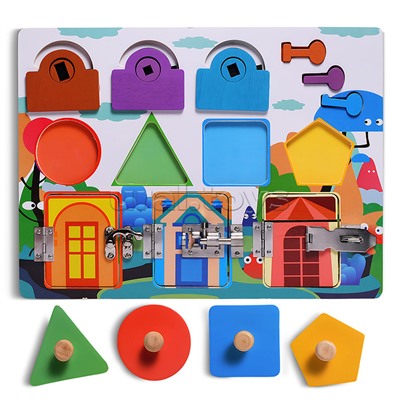 Бизиборд "Замочки"