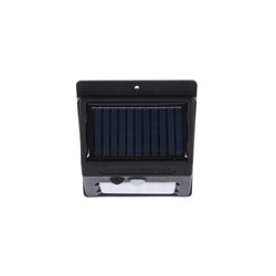 Садовый светильник, уличный, на солнечной батарее с датчиком движения, накладной, 30 LED, свечение белое