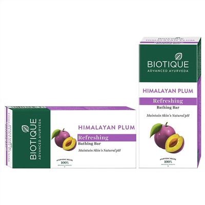 Biotique Himalayan Plum Refreshing Soap / Биотик Гималайская Слива Мыло 150 г