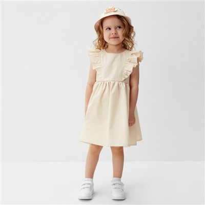 Платье для девочки MINAKU, цвет молочный, рост 146 см