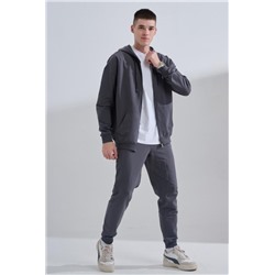 Костюм мужской на молнии 14477 (Графит)