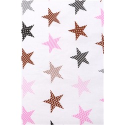 КПБ с простыней на резинке арт. КПБ-ПР/пэчворг-розовый