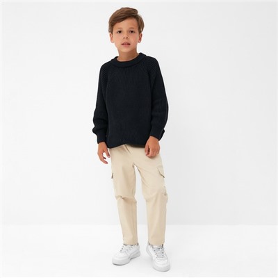 Джемпер детский KAFTAN, размер 32 (110-116 см) цвет тёмно-синий