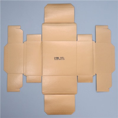 Коробка подарочная новогодняя складная Happy new year, 15×15×7 см