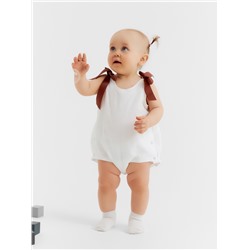 Боди для девочки MINAKU, рост 80-86 см, белое
