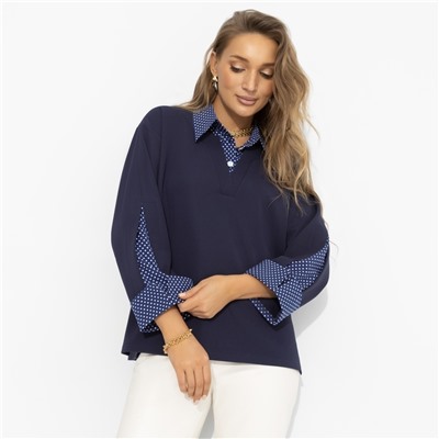 Блуза с эффектом многослойности, Легенда в кадре