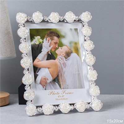 Фоторамка 15x20 Цветок / CZ-081-1C /уп 60/