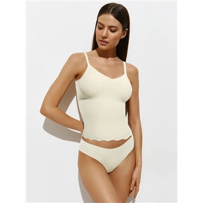 Omsa Топ 2. OmD 1211B Invisible Майка "Топ" женская (топ на тонких бретелях с вкладышами), PA