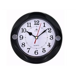 Часы настенные + подставка 158x38x158мм черный Atlantis TLD-5994T black