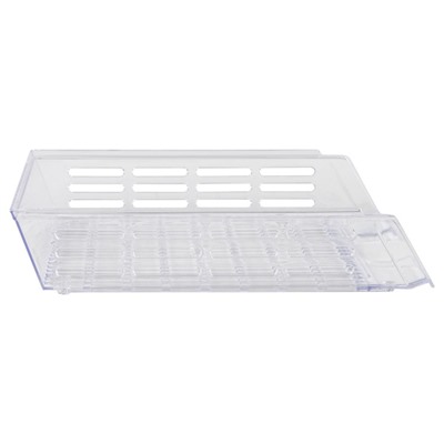 Лоток для бумаг горизонтальный XXL прозрачный ЛТГ-30573 Стамм