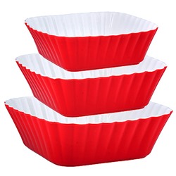 29584 Набор салатниц керамика 3 пр LR (х6)