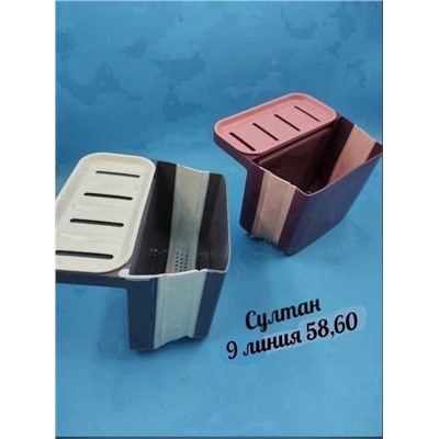 Силиконовая корзина в раковину для губки