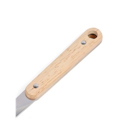 Вилка для мяса 37 см, 7×3.5 см, с деревянной ручкой