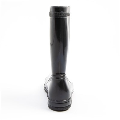 Сапоги женские, размер 36, ПВХ, чёрные