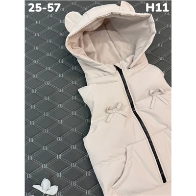 Жилет H11 бежевый