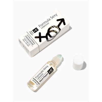 Парфюмерное масло женское с феромонами Formula Sexy Collection Black Pepper U108, 8 мл (по мотивам Black Pepper & Amber, Neroli (Zielinski & Rozen)
