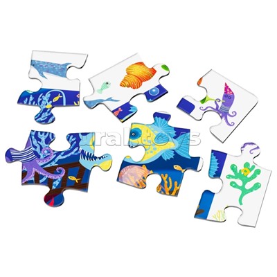 IQ Пазл с развивающей игрой 96 "Морская сказка" 6+ (new)