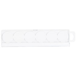 Краски акварельные медовые  6цв АКВП06КР Creativiki