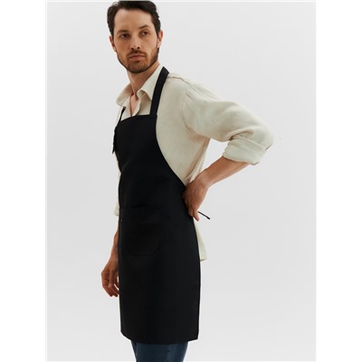 Фартук «Этель. Стиль», чёрный, 70×80 см, 80% п/э, 20% хлопок