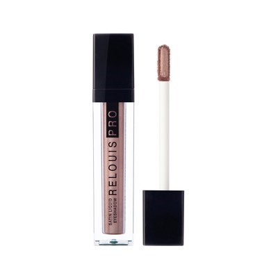 Тени для век жидкие сатиновые Satin Liquid Eyeshadow тон 22 Bronze NRoses