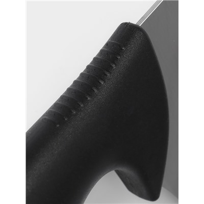 Топорик кухонный для рубки мяса Sharp, лезвие 17.8 см, нержавеющая сталь, чёрная ручка
