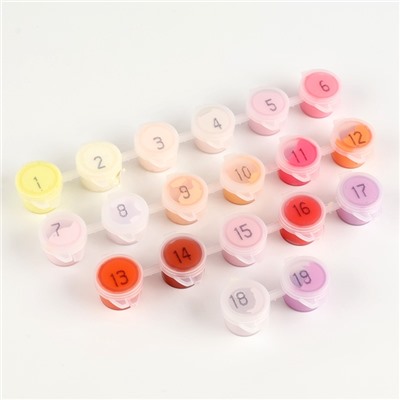 Картина по номерам на холсте с подрамником «Балерина» 20×30 см