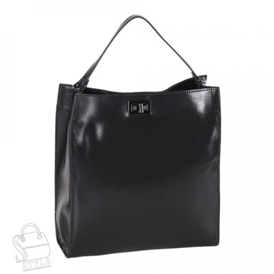 Сумка женская кожаная 7735NN black Natale Navetta