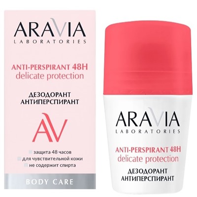ARAVIA Laboratories Дезодорант-антиперспирант с аллантоином и цеолитом 50 мл